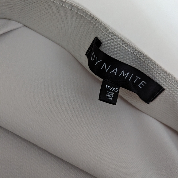 Dynamite Melody Satin Slip Midi Skirt - Picture 4 of 4